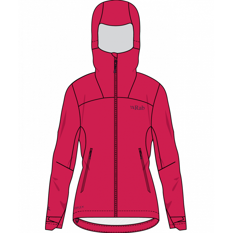 Rab Rab Downpour Light Jacket Wmns QWG-91 Rigg Lofoten 2