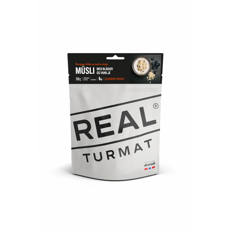 Real Turmat Real Turmat Blåbær og vaniljemüsli (Nyhet) 5313 Rigg Lofoten 1
