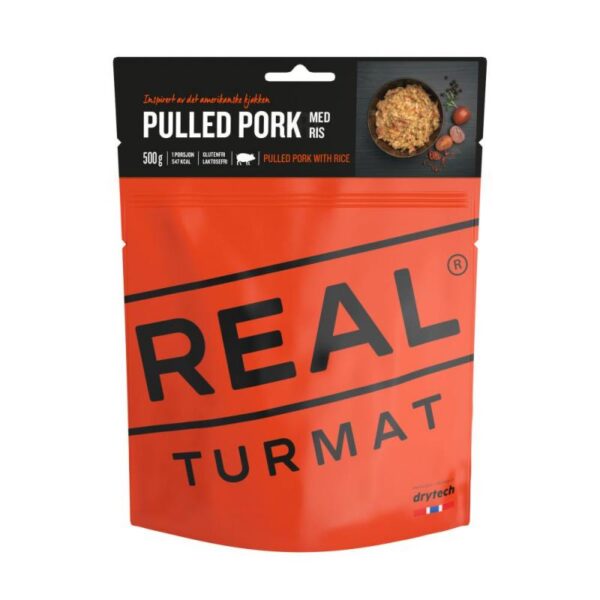 Real Turmat Real Turmat Pulled pork med ris 5217 Rigg Lofoten 1